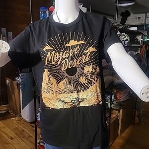 Mojave Desert Graphic Black T-Shirt From Zoe & Liv,  XXL